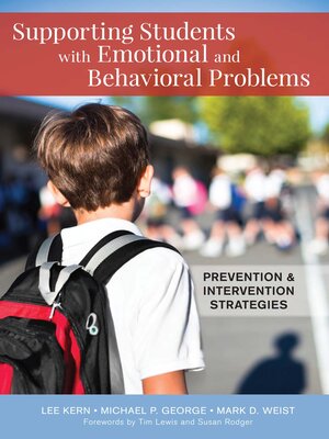 cover image of Supporting Students with Emotional and Behavioral Problems